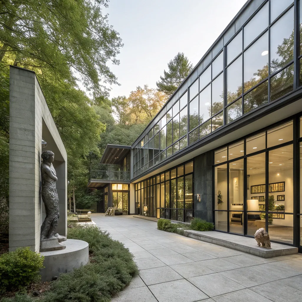 Exterior view of AELVARION Sculpture Studio